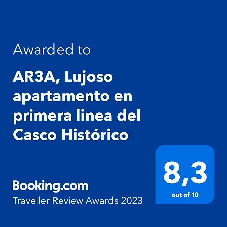 Apartment Ar3a, Lujoso En Primera Linea Del Casco Historico *